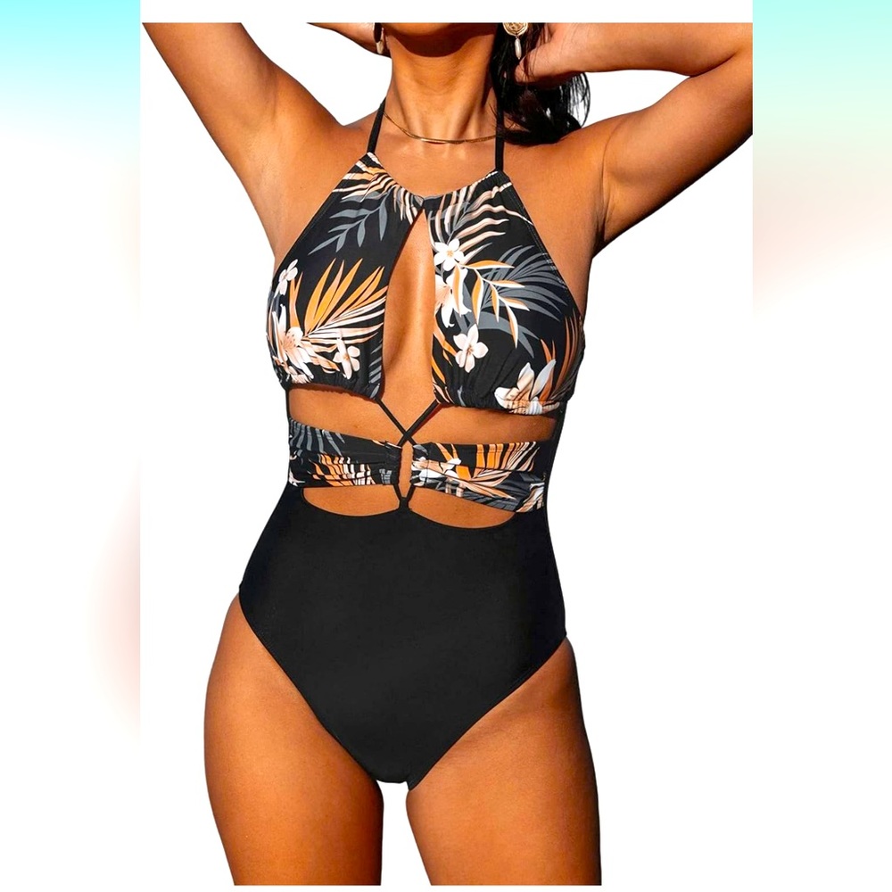 NWT Cupshe XS swim suit one piece